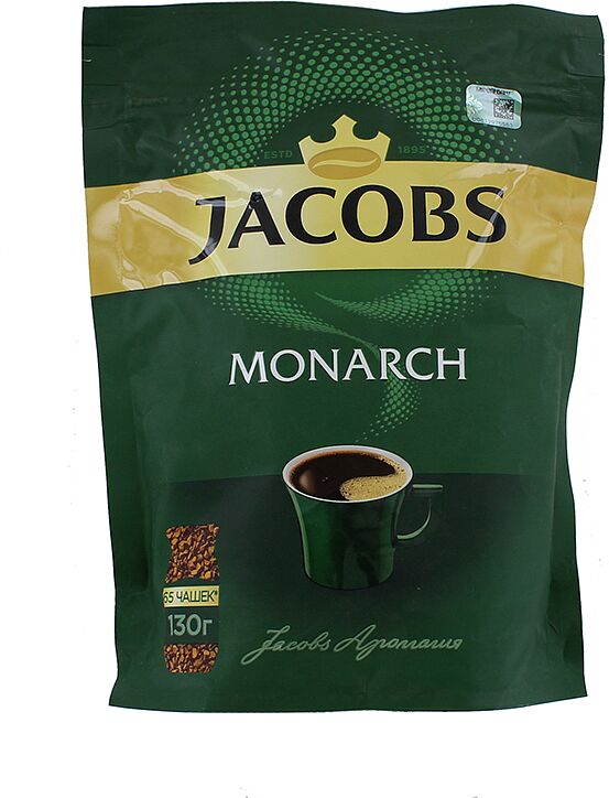 Кофе растворимый "Jacobs Monarch" 130г