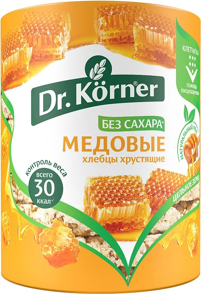 Crispbreads with honey "Dr. Körner" 100g