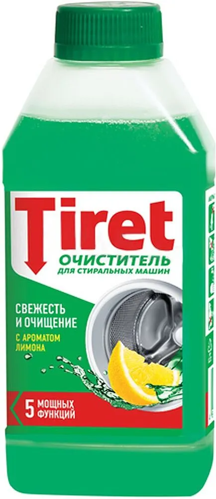 Очиститель для стиральных машин "Tiret" 250мл