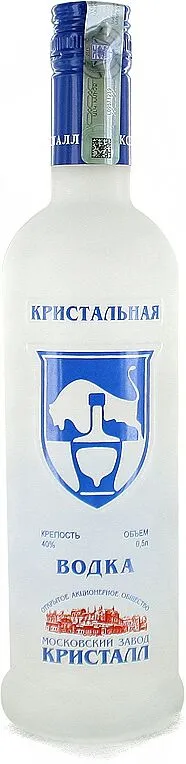 Vodka "Кристальная" 0.5l