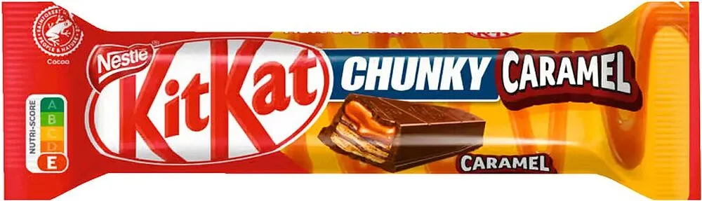 Շոկոլադե բատոն «Kit Kat Chunky Caramel» 43.5գ
