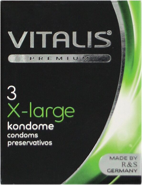 Презервативы "Vitalis Extra Large" 3шт