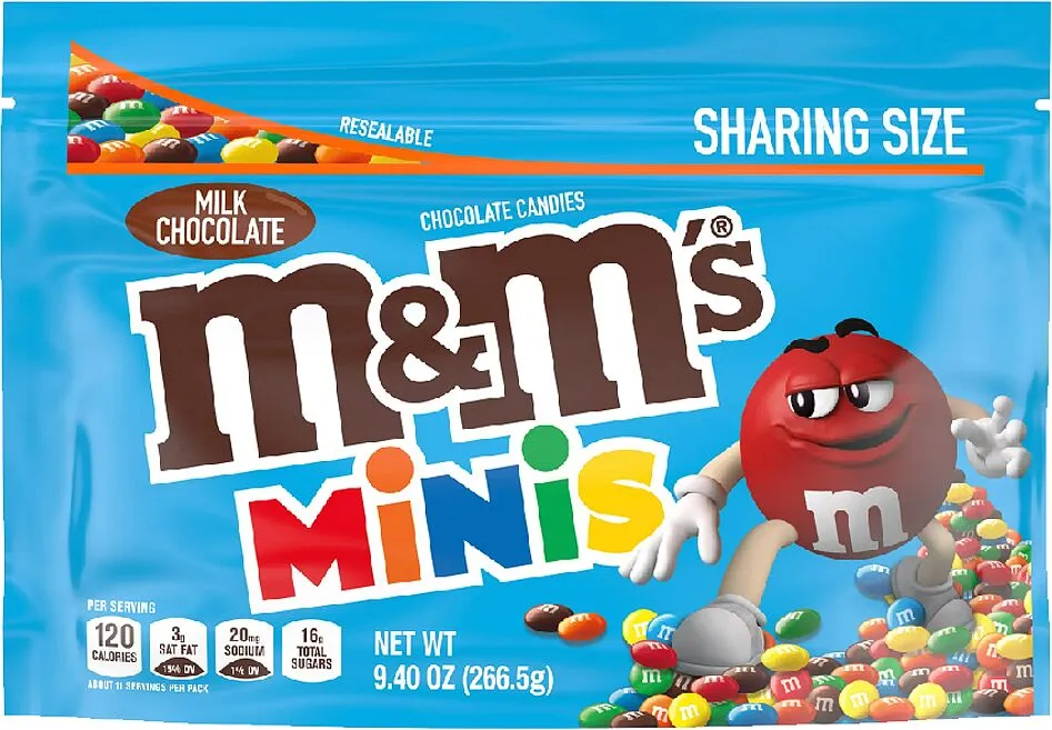 Շոկոլադե դրաժե «M&M's Minis» 266,5գ
