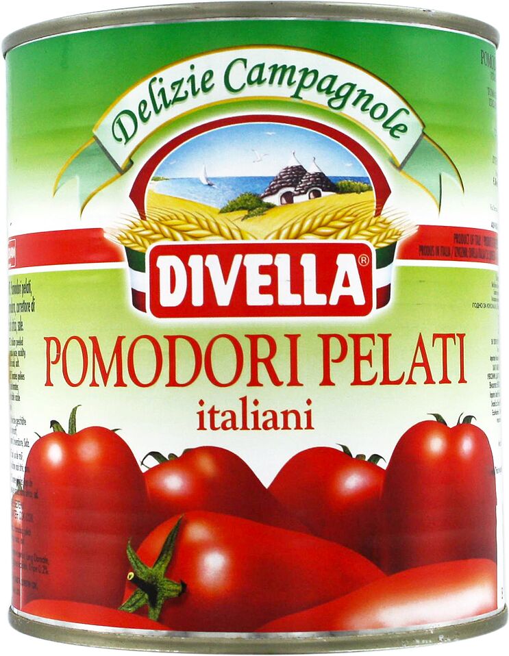 Tomato in own juice "Divella"  800g