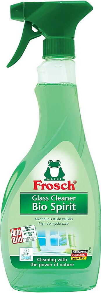 Glass cleaner "Frosch Bio Spirit" 500ml
