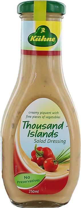 Соус для салатов "Kuhne Thousand Islands" 250мл