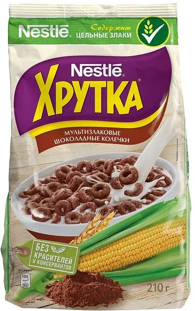 Պատրաստի նախաճաշ «Nestle Хрутка» 210գ 