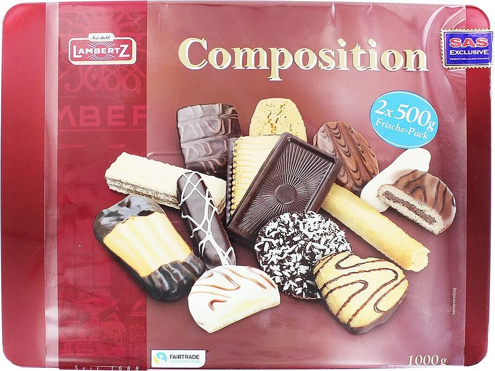 Cookies collection "Lambertz Composition" 1kg