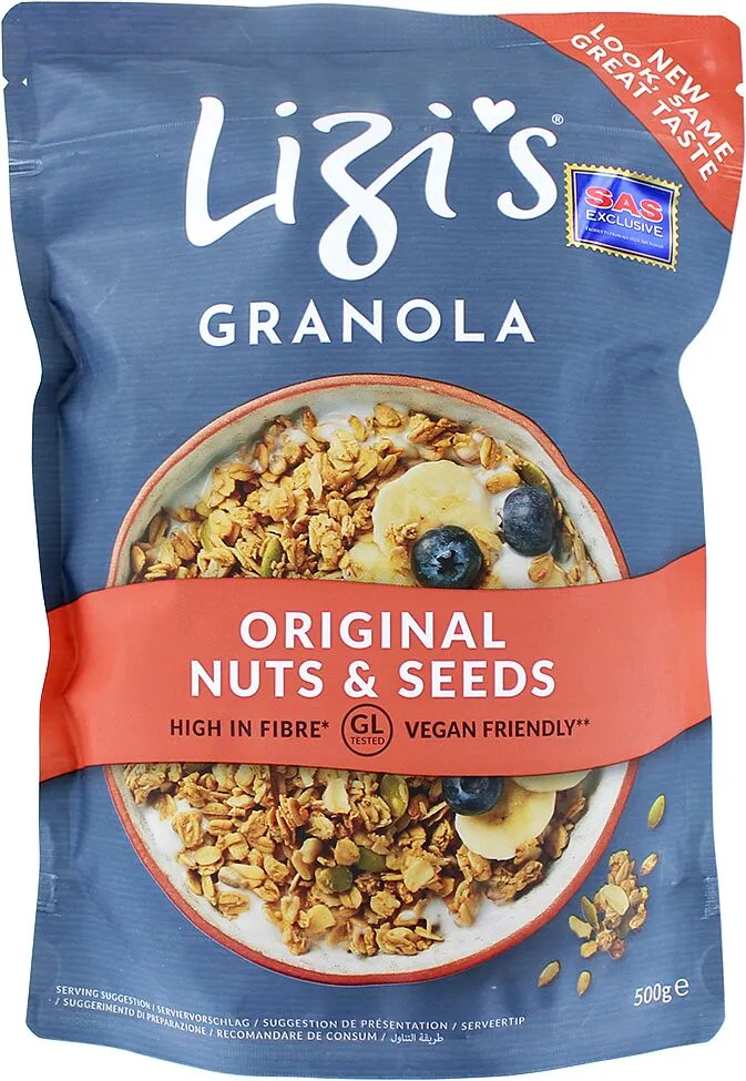 Мюсли "Lizi's Granola" 500г