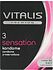 Condoms "Vitalis Sensation" 3pcs