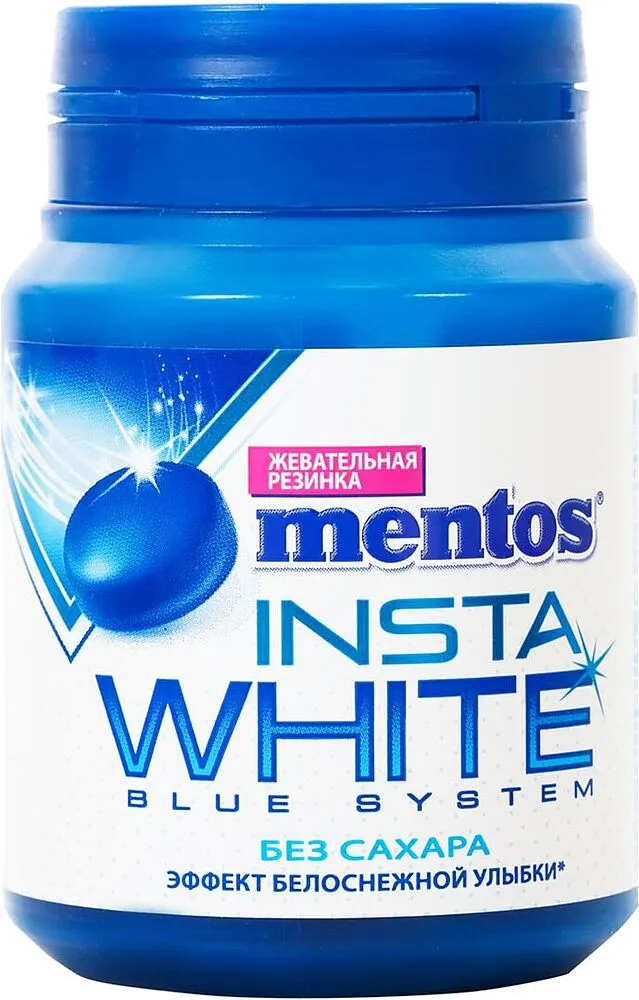 Մաստակ «Mentos Insta White» 50գ Անանուխ կծու