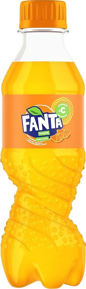 Освежающий газированный напиток "Fanta" 250мл Апельсин