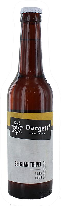 Beer "Dargett Belgian Tripel" 0.33l