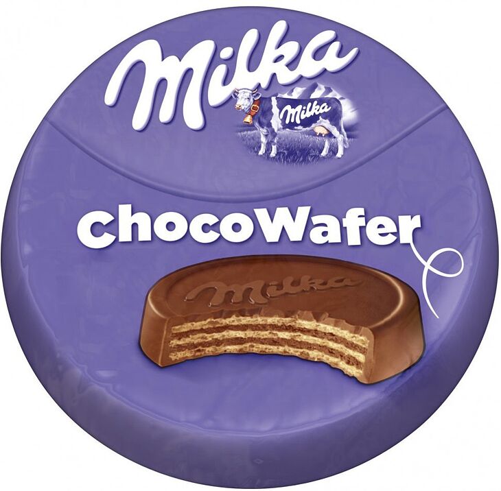 Вафли в шоколаде "Milka Choco Wafer" 30г