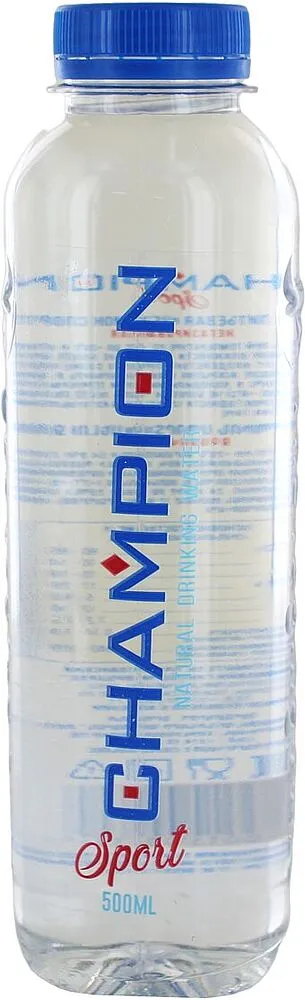 Spring water "Champion Sport" 0.5l
