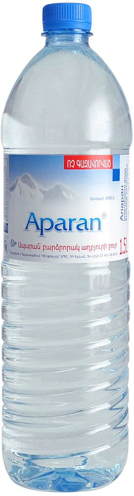 Spring water "Aparan" 1.5l  