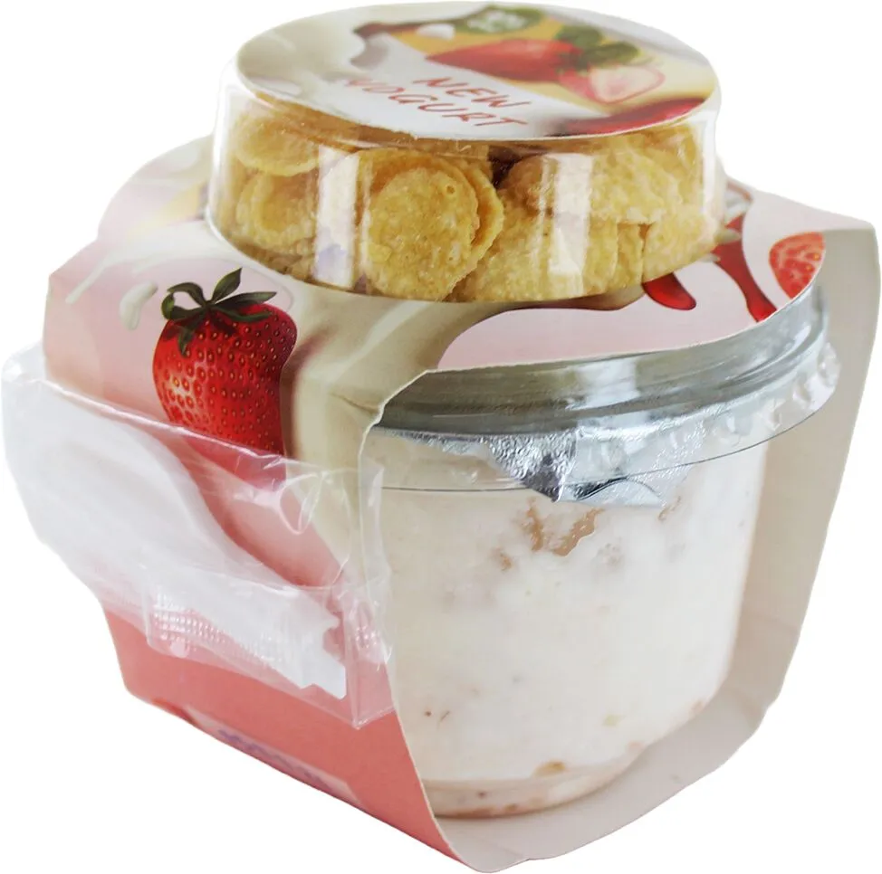 Yoghurt with strawberry jam "New Dairy" 200g
