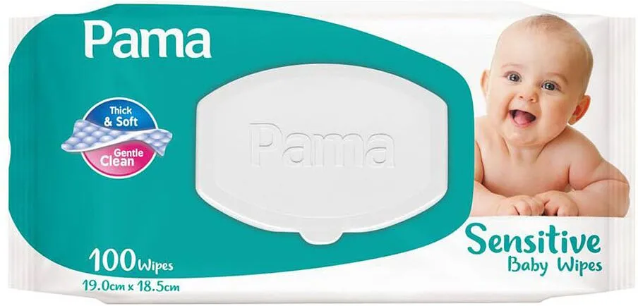 Baby wet wipes "Pama" 100 pcs
