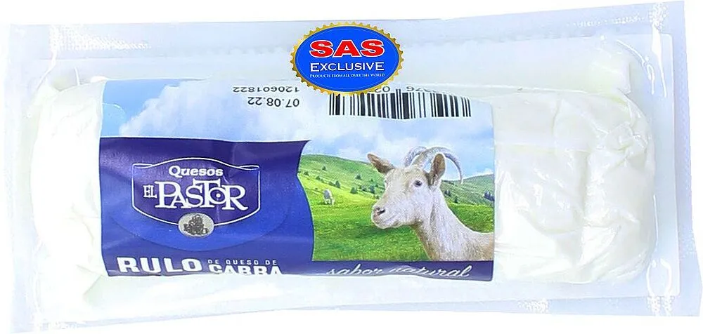 Պանիր այծի «Quesos El Pastor Rulo Cabra Natural» 110գ
