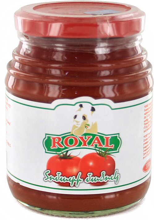 Tomato paste "Royal" 370g