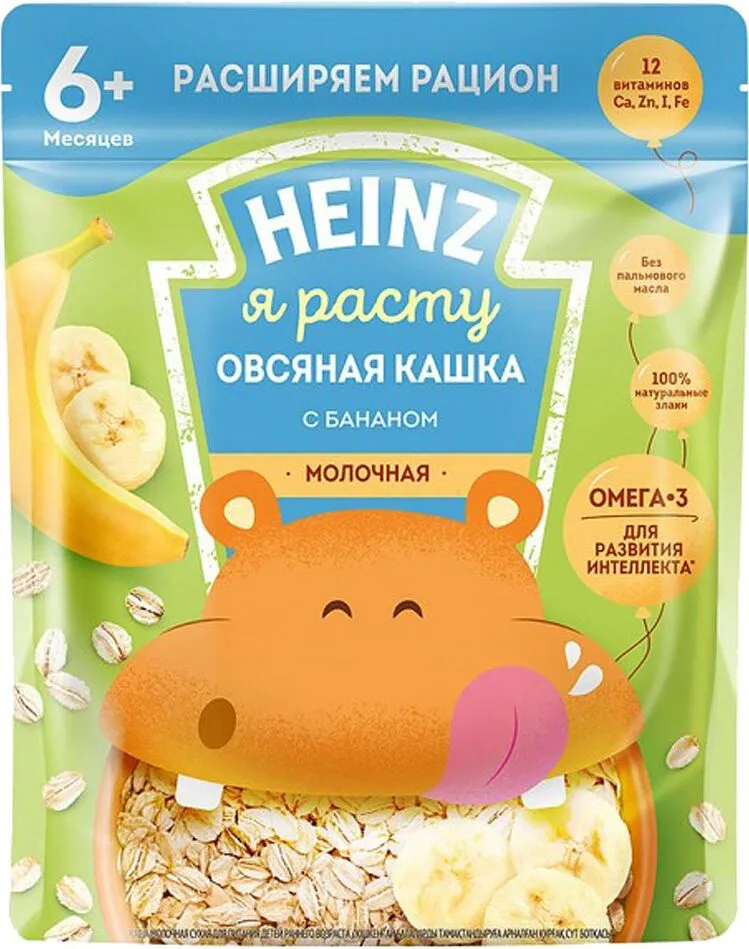 Каша овсяная "Heinz" 200г
