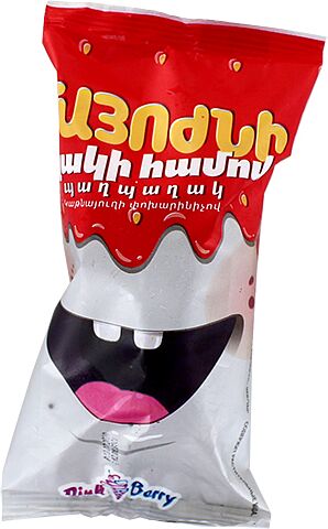 Мороженое клубничное "Pink Berry МАЙОЖНИ" 60г