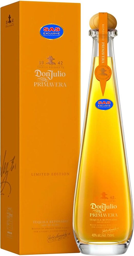 Tequila "Don Julio Primavera Reposado" 0.75l
