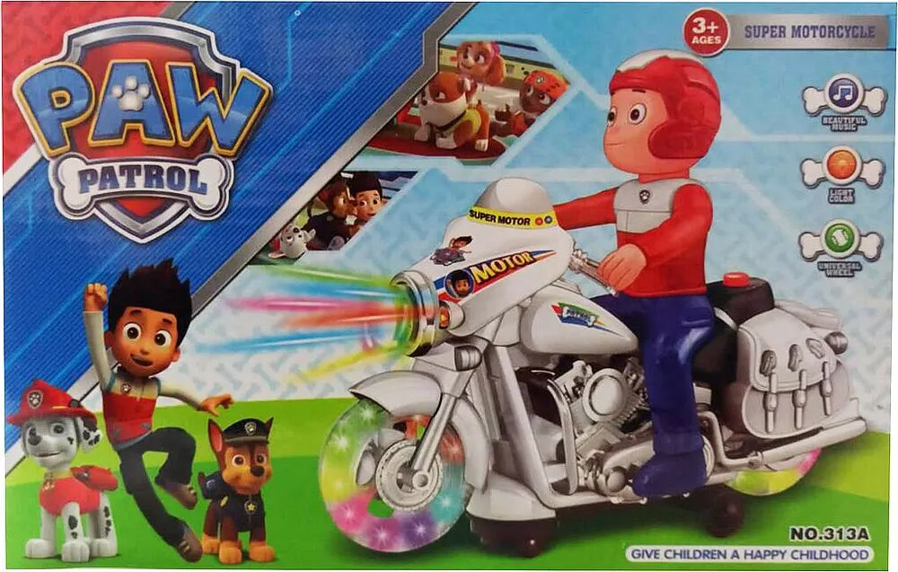 Toy motorcycle "Paw Patrol"