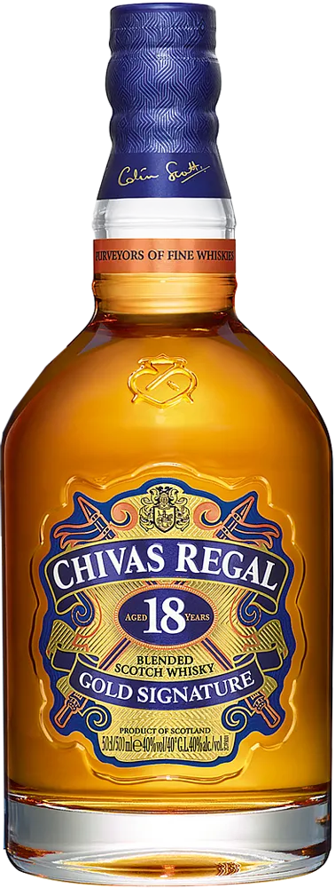 Whiskey "Chivas Regal 18 Gold Signature" 0.5l