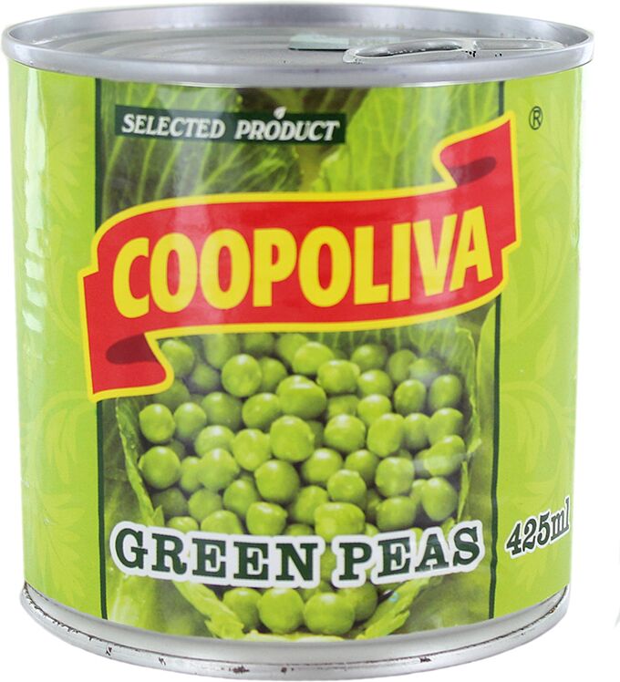 Green peas "Coopoliva" 400g