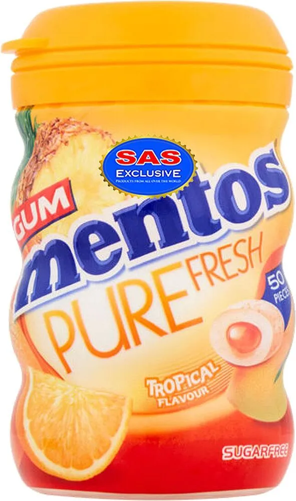 Մաստակ «Mentos Pure Fresh» 100գ Արևադարձային
