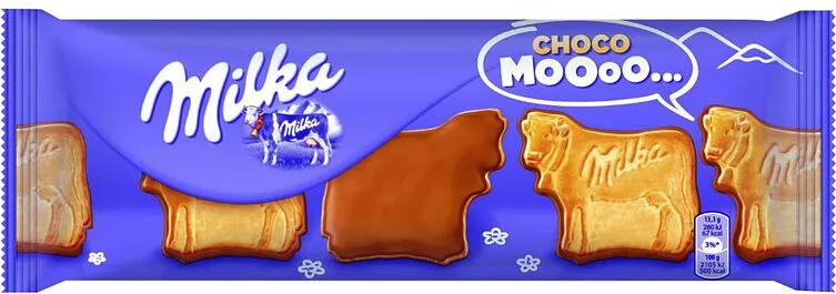 Cookies with chocolate "Milka ChocoMoo" 120g