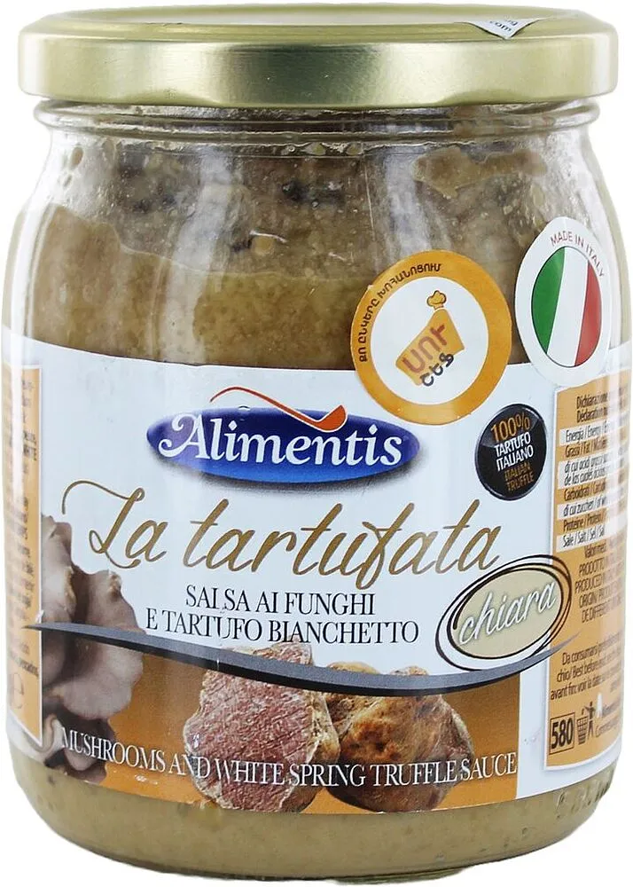 Sauce with mushrooms & truffle "Alimentis" 580g