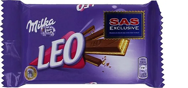 Chocolate bar "Milka Leo" 33.3g