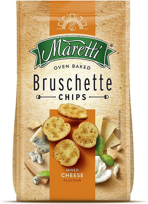 Crackers-bruschette "Maretti" 70g Cheese