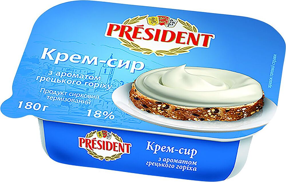 Cream-cheese "President" 180g