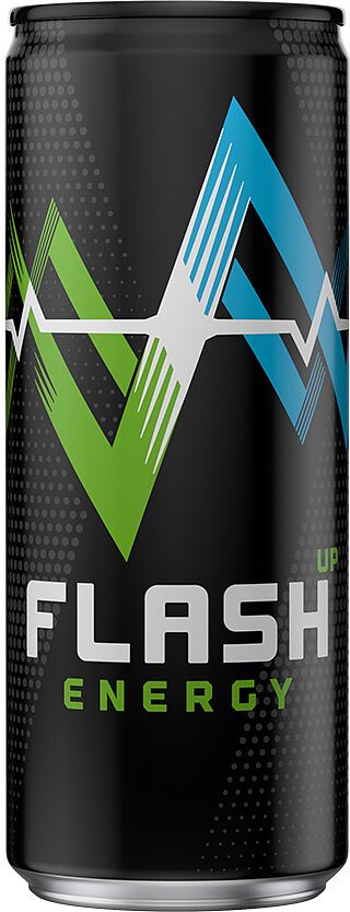 Energy carbonated drink "Flash Up Energy" 0.33l