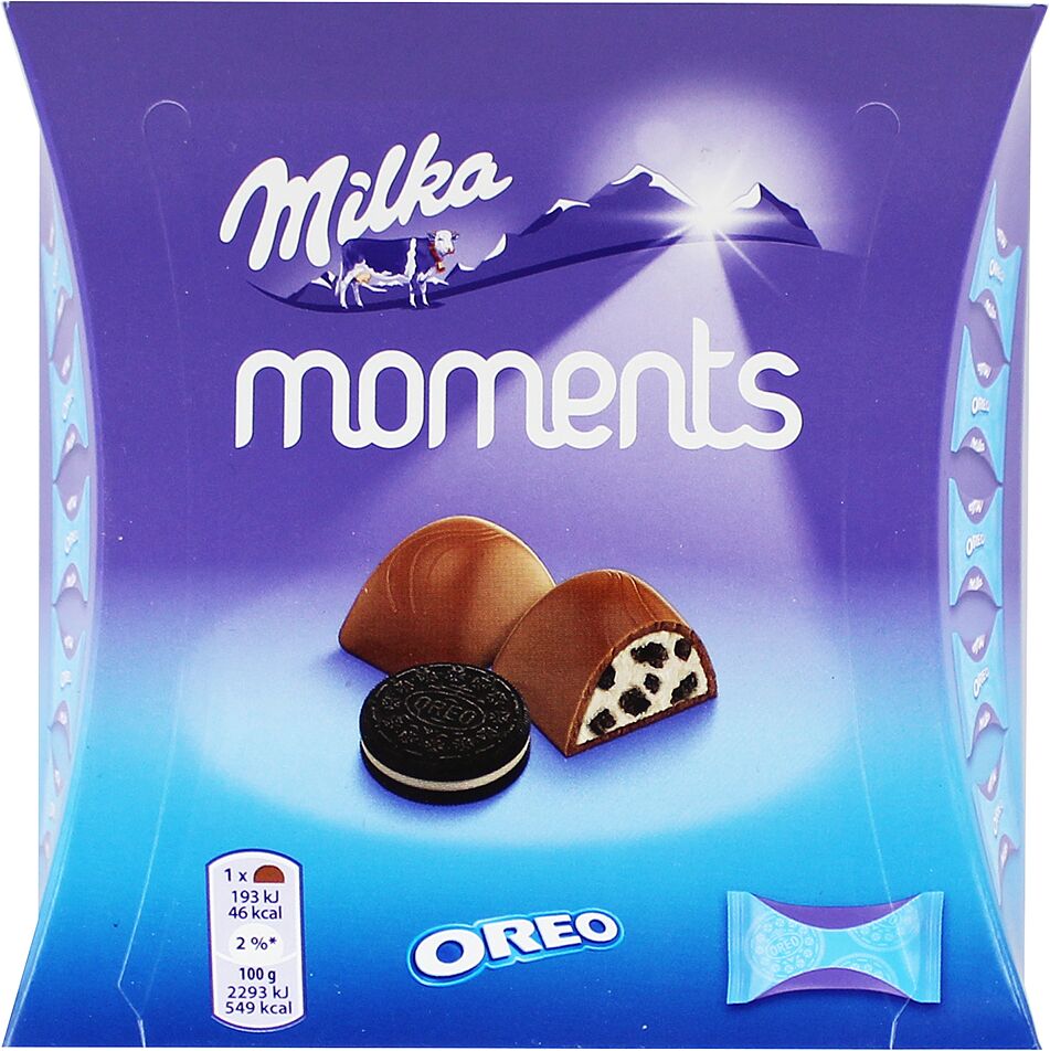 Набор шоколадных конфет "Milka Momente" 97г