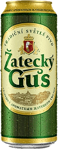 Beer "Zatecky Gus" 0.5l 