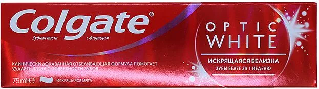 Зубная паста "Colgate Optic White" 75мл