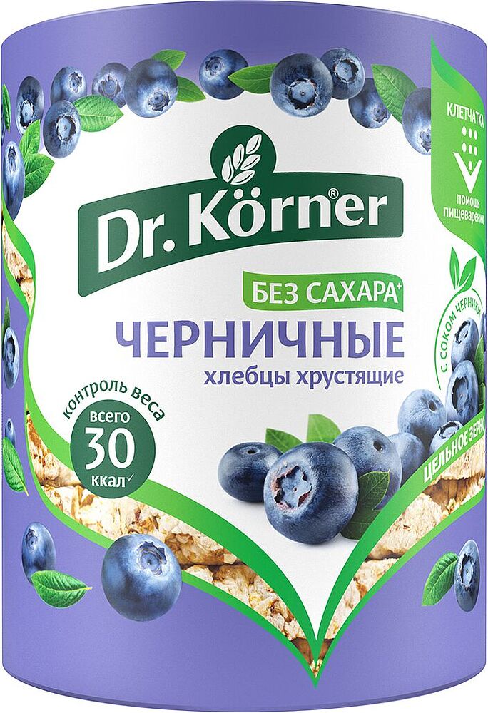 Crispbreads with blueberry "Dr. Körner" 100g