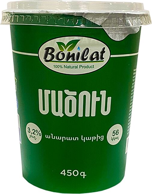 Мацони "Bonilat" 450г, жирность: 3.2%