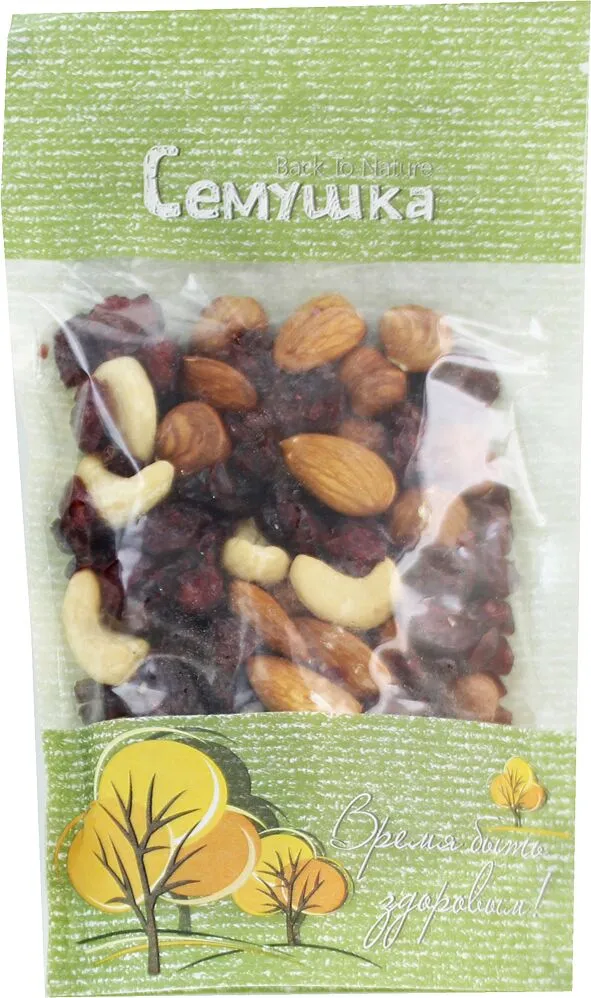 Nut mix with cranberry "Syomushka" 120g