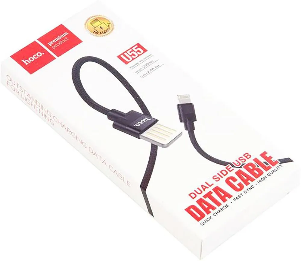 USB cable "Hoco U55 Dual Side"