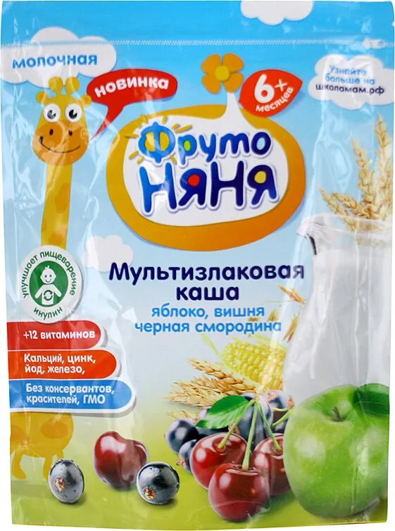 Каша мультизлаковая "Фруто Няня" 200г