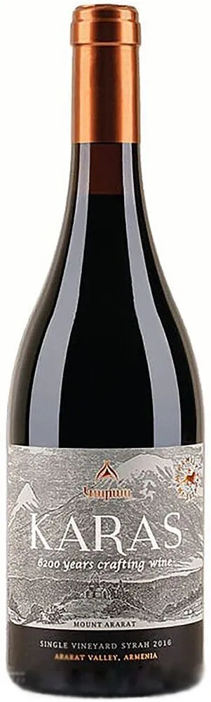 Red wine "Karas Syrah" 750ml