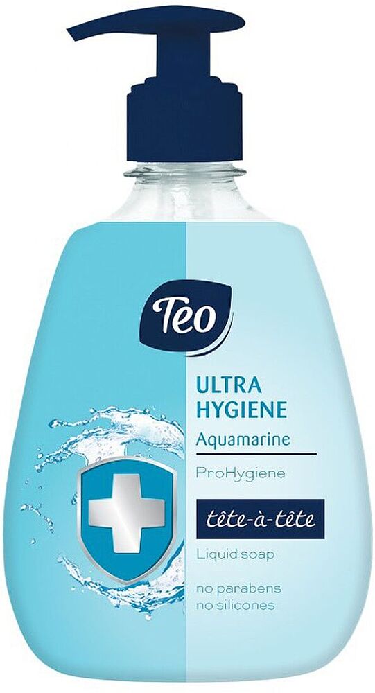 Мыло жидкое "Teo Pure Aquamarine" 400мл