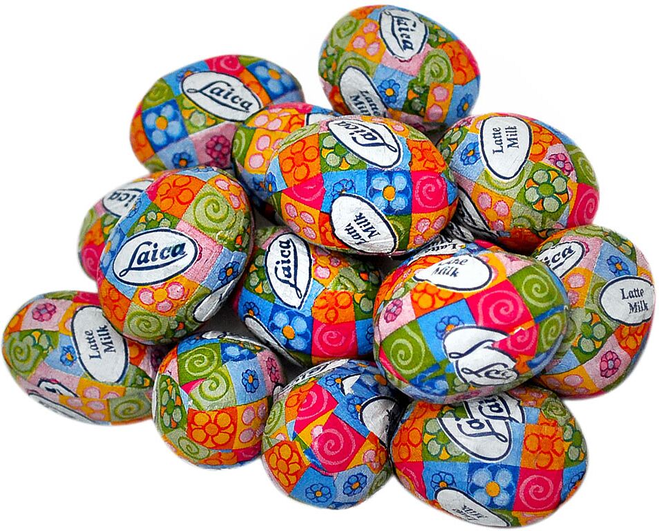 Шоколадные яйца "Laica Ovetti"  