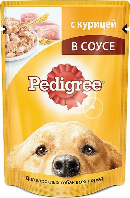 Корм для собак "Pedigree" 100г  Курица 