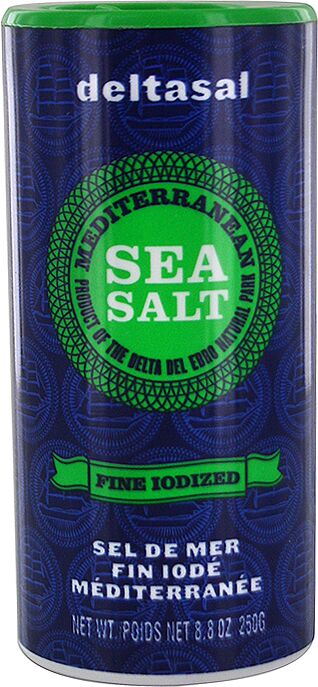 Sea salt "Deltasal" 250g